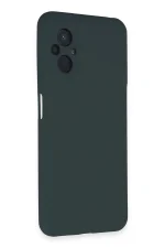 Newface Xiaomi Poco M5 Kılıf Nano içi Kadife Silikon - Koyu Yeşil - Görsel 2
