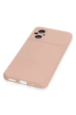 Newface Xiaomi Poco M5 Kılıf Nano içi Kadife Silikon - Pudra - Görsel 4