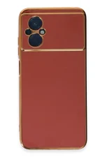 Newface Xiaomi Poco M5 Kılıf Volet Silikon - Kırmızı - Görsel 2