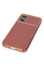 Newface Xiaomi Poco M5 Kılıf Volet Silikon - Kırmızı - Görsel 5