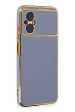 Newface Xiaomi Poco M5 Kılıf Volet Silikon - Mavi