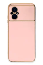 Newface Xiaomi Poco M5 Kılıf Volet Silikon - Pembe - Görsel 2