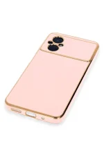 Newface Xiaomi Poco M5 Kılıf Volet Silikon - Pembe - Görsel 5