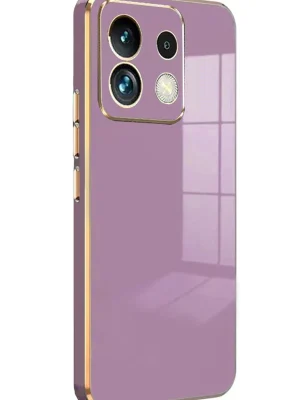 Newface Xiaomi Poco M6 Pro 4G Kılıf Volet Silikon - Mor