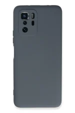 Newface Xiaomi Poco X3 GT Kılıf Nano içi Kadife Silikon - Gri