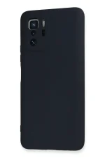 Newface Xiaomi Poco X3 GT Kılıf Nano içi Kadife Silikon - Lacivert - Görsel 3