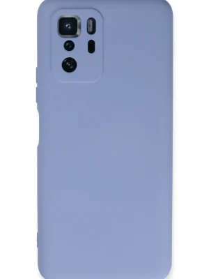Newface Xiaomi Poco X3 GT Kılıf Nano içi Kadife Silikon - Lila