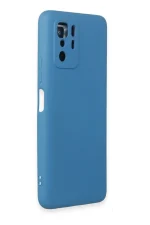 Newface Xiaomi Poco X3 GT Kılıf Nano içi Kadife Silikon - Mavi - Görsel 2