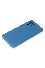 Newface Xiaomi Poco X3 GT Kılıf Nano içi Kadife Silikon - Mavi - Görsel 4