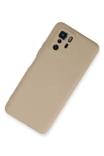 Newface Xiaomi Poco X3 GT Kılıf Nano içi Kadife Silikon - Pudra - Görsel 2