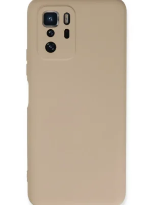 Newface Xiaomi Poco X3 GT Kılıf Nano içi Kadife Silikon - Pudra