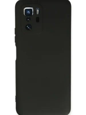 Newface Xiaomi Poco X3 GT Kılıf Nano içi Kadife Silikon - Siyah