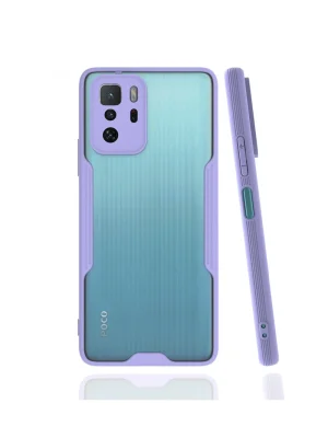 Newface Xiaomi Poco X3 GT Kılıf Platin Silikon - Lila