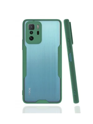 Newface Xiaomi Poco X3 GT Kılıf Platin Silikon - Yeşil