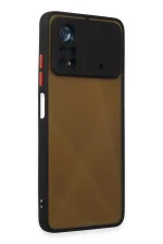 Newface Xiaomi Poco X4 Pro 5G Kılıf Montreal Silikon Kapak - Siyah - Görsel 2