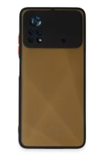 Newface Xiaomi Poco X4 Pro 5G Kılıf Montreal Silikon Kapak - Siyah