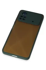 Newface Xiaomi Poco X4 Pro 5G Kılıf Montreal Silikon Kapak - Yeşil - Görsel 4
