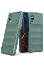 Newface Xiaomi Poco X4 Pro 5G Kılıf Optimum Silikon - Koyu Yeşil - Görsel 2