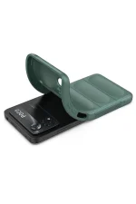 Newface Xiaomi Poco X4 Pro 5G Kılıf Optimum Silikon - Koyu Yeşil - Görsel 4