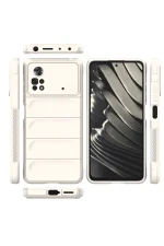 Newface Xiaomi Poco X4 Pro 5G Kılıf Optimum Silikon - Krem - Görsel 2