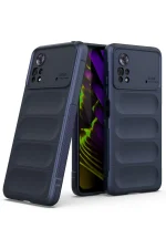 Newface Xiaomi Poco X4 Pro 5G Kılıf Optimum Silikon - Lacivert - Görsel 2