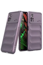 Newface Xiaomi Poco X4 Pro 5G Kılıf Optimum Silikon - Mor - Görsel 2