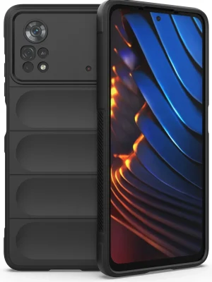 Newface Xiaomi Poco X4 Pro 5G Kılıf Optimum Silikon - Siyah