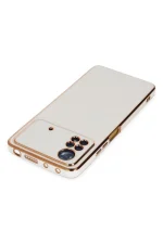 Newface Xiaomi Poco X4 Pro 5G Kılıf Volet Silikon - Beyaz - Görsel 5