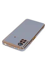 Newface Xiaomi Poco X4 Pro 5G Kılıf Volet Silikon - Mavi - Görsel 5