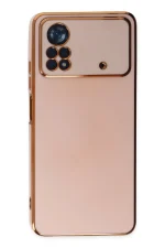 Newface Xiaomi Poco X4 Pro 5G Kılıf Volet Silikon - Pembe - Görsel 2