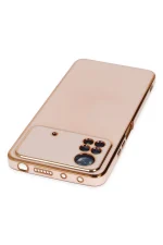 Newface Xiaomi Poco X4 Pro 5G Kılıf Volet Silikon - Pembe - Görsel 5