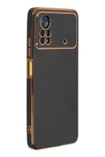 Newface Xiaomi Poco X4 Pro 5G Kılıf Volet Silikon - Siyah