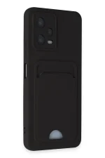 Newface Xiaomi Poco X5 5G Kılıf Kelvin Kartvizitli Silikon - Siyah - Görsel 2