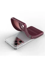 Newface Xiaomi Poco X5 5G Kılıf Optimum Silikon - Bordo - Görsel 4