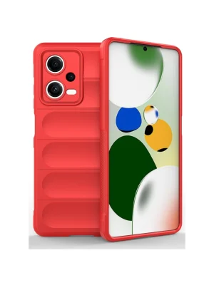 Newface Xiaomi Poco X5 5G Kılıf Optimum Silikon - Kırmızı