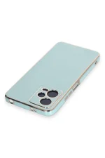 Newface Xiaomi Poco X5 5G Kılıf Volet Silikon - Açık Yeşil - Görsel 3