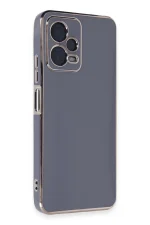 Newface Xiaomi Poco X5 5G Kılıf Volet Silikon - Mavi - Görsel 2