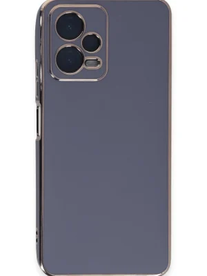 Newface Xiaomi Poco X5 5G Kılıf Volet Silikon - Mavi