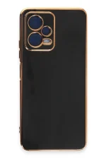 Newface Xiaomi Poco X5 5G Kılıf Volet Silikon - Siyah