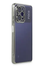 Newface Xiaomi Poco X5 Pro 5G Kılıf Razer Lensli Silikon - Gümüş - Görsel 2