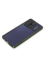 Newface Xiaomi Poco X5 Pro 5G Kılıf Razer Lensli Silikon - Yeşil - Görsel 4