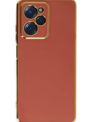 Newface Xiaomi Poco X5 Pro 5G Kılıf Volet Silikon - Kırmızı