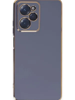 Newface Xiaomi Poco X5 Pro 5G Kılıf Volet Silikon - Mavi