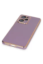 Newface Xiaomi Poco X5 Pro 5G Kılıf Volet Silikon - Mor - Görsel 4