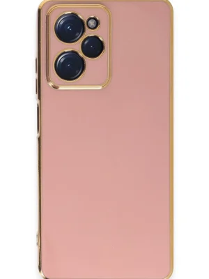 Newface Xiaomi Poco X5 Pro 5G Kılıf Volet Silikon - Pembe