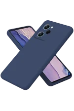 Newface Xiaomi Poco X5 Pro 5G Nano içi Kadife Silikon - Lacivert