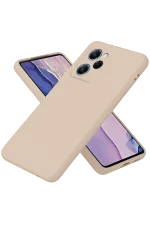 Newface Xiaomi Poco X5 Pro 5G Nano içi Kadife Silikon - Pudra