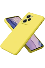 Newface Xiaomi Poco X5 Pro 5G Nano içi Kadife Silikon - Sarı