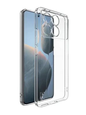 Newface Xiaomi Poco X6 Pro Kılıf Lüx Şeffaf Silikon