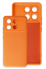 Newface Xiaomi Poco X6 Pro Kılıf Nano içi Kadife Silikon - Kırmızı - Görsel 2